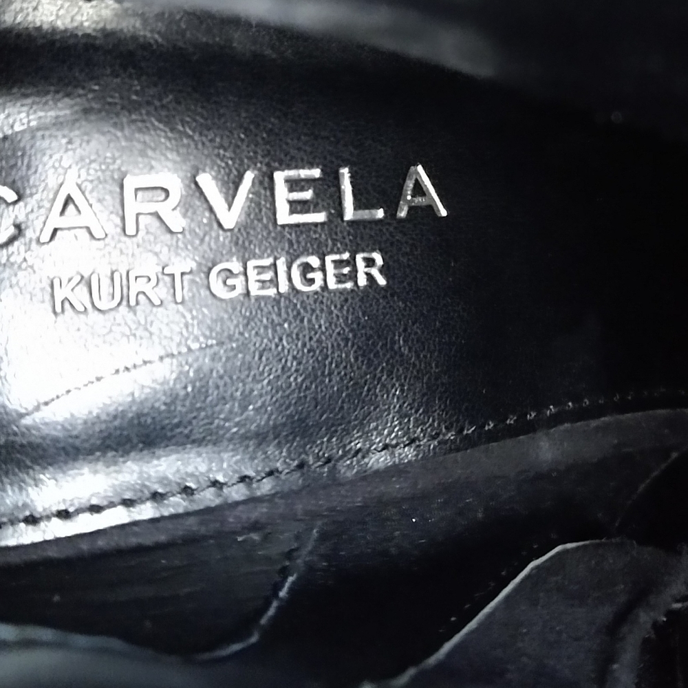 Kurt Geiger CARVELA rhinestone heel boot. Size 10 - Picture 5 of 12
